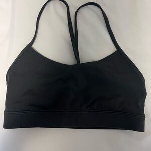 Lululemon Flo y bra in graphite grey, size 4